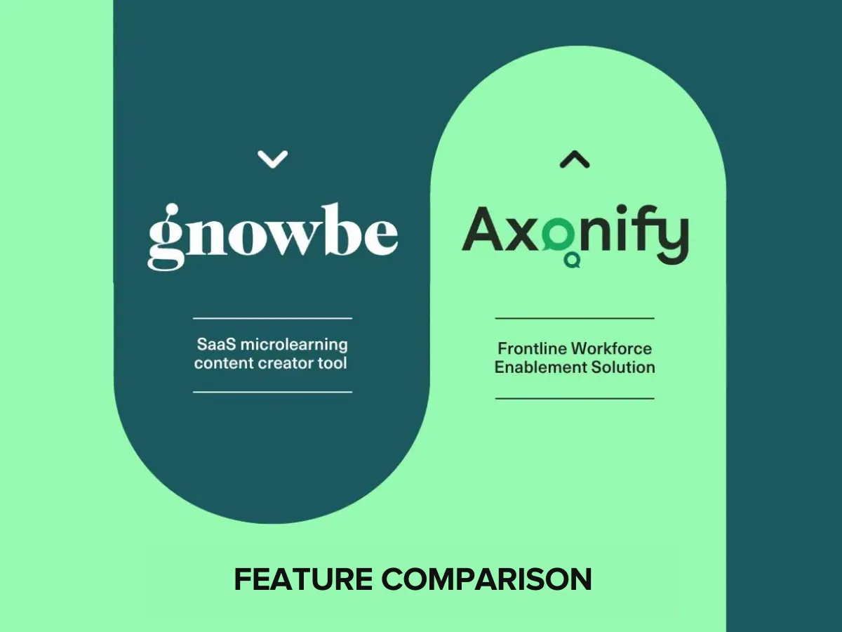 A Comparative Review: Gnowbe vs. Axonify for Corporate Training